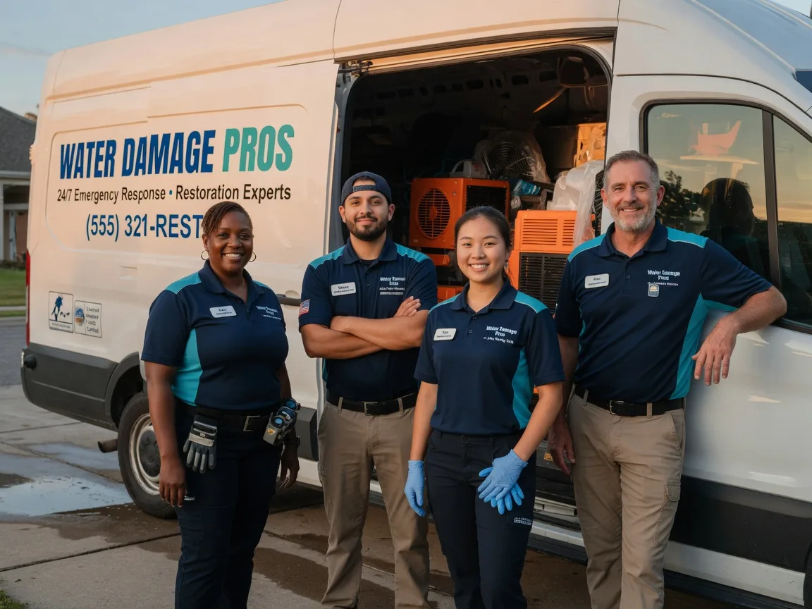 Water Damage Restoration company in New Bloomington, OH