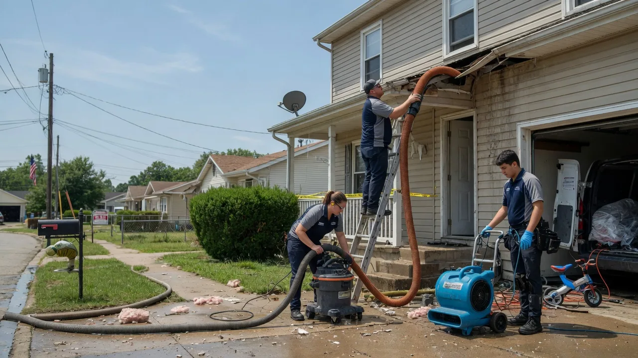 Water Damage Restoration in New Bloomington, OH near me